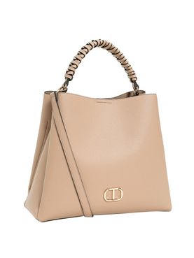 Borsa a Mano Twin Set da Donna - Beige
