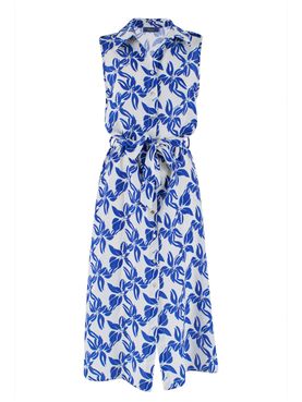 Yes Zee Longuette Dress Blue - Women's