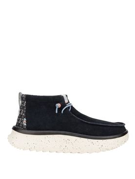 Stivaletto Hey Dude Wendy Peak Hi Sued da Donna - Nero