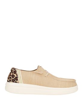 Slip On Hey Dude Wendy Rise Animal for Women - Ivory