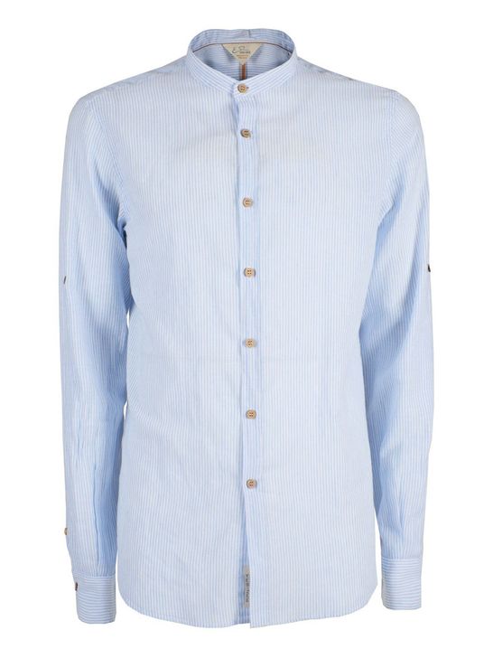 camicia-yes-zee-da-uomo-celeste-7c35cb