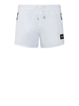 Men's F**K Beach Shorts - White