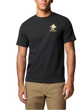 T-shirt Columbia Hageman da Uomo - Nero