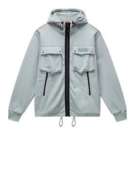 Napapijri B-Rivalto Fzh Men's Zip Sweatshirt - Green
