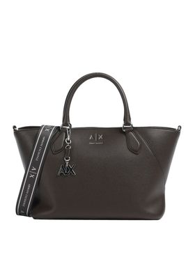 Borsa Shopper Armani Exchange da Donna - Marrone