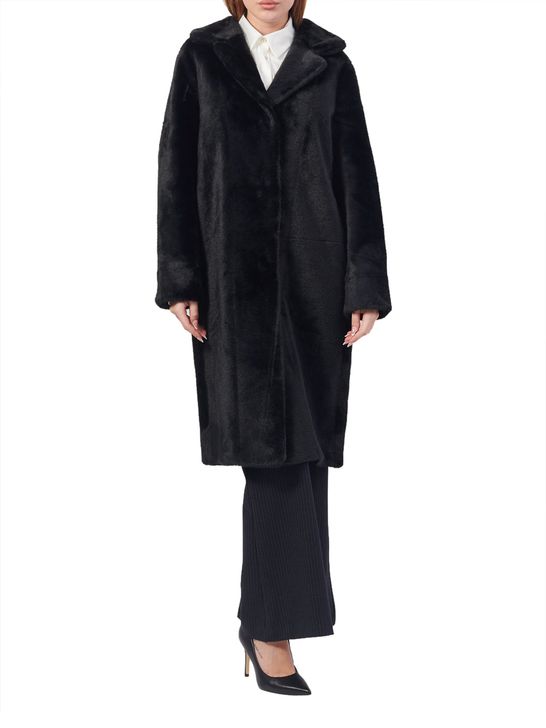 Yes Zee Women's Coat - Black | Zedstore