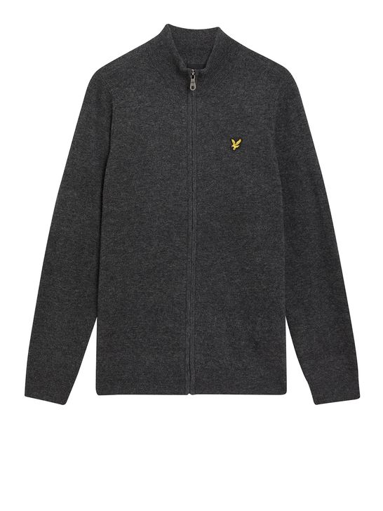 Lyle & Scott Cardigan Grey - Men's | Zedstore