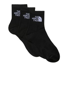 Calzini The North Face Cush Quarter 3P Unisex - Nero