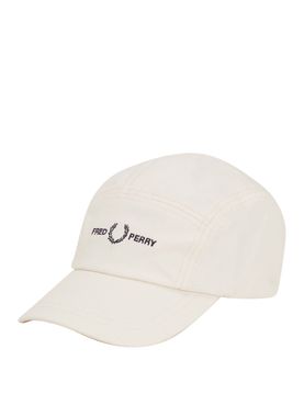 Berretto con Visiera Fred Perry 5 Panel Flp Twill Unisex - Avorio