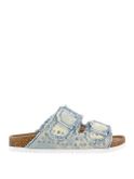 sandalo basso colors of california da donna - denim