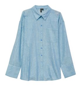 Vero Moda Damen Freizeithemd - Blau