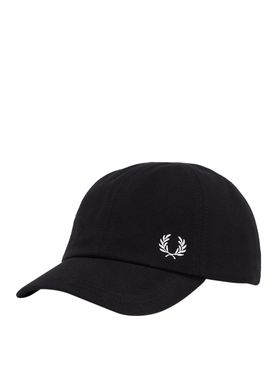 Berretto con Visiera Fred Perry Pique Classic Unisex - Nero