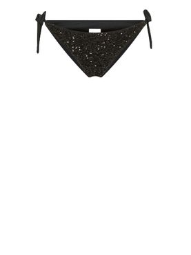 Bikini Pezzo Sotto Sun68 Paillettes da Donna - Nero