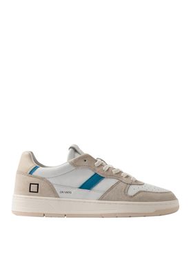 Date Court 2.0 Vintage Calf Men's Sneakers - White