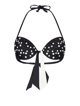 Bikini Pezzo Sopra Liu Jo Push Up da Donna - Nero
