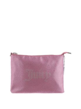 Borsa Pochette Juicy Couture Mia Flat da Donna - Rosa