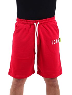 Bermuda Casual Icon da Uomo - Rosso