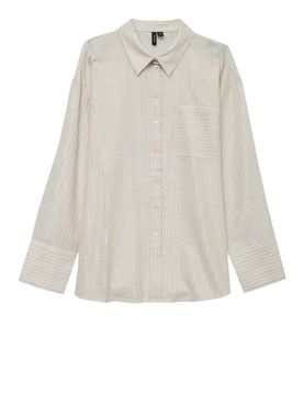Vero Moda Damen Freizeithemd - Elfenbein