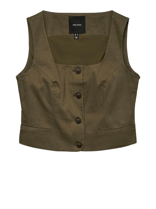 vero-moda-weste-grun-damen