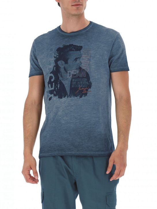 t-shirt-yes-zee-da-uomo-blu-d58c59