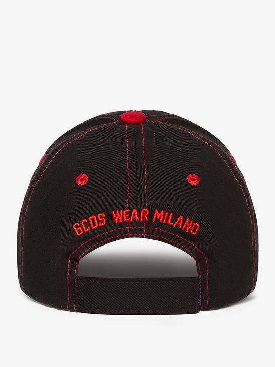 Berretto con Visiera Gcds Unisex Nero Zedstore