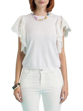 T-shirt Take Two da Donna - Bianco