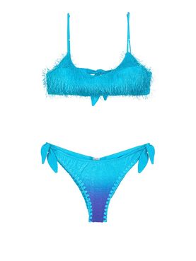 Bikini Set F**K da Donna - Turchese