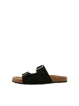 Sandalo Jack e Jones Louis Suede da Uomo - Nero