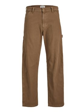 Pantalone Cargo Jack e Jones Teddie Carpenter da Uomo - Marrone