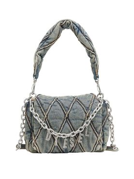 Borsa a Mano Diesel Charm-D da Donna - Denim