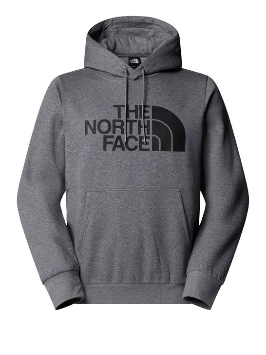Felpa Cappuccio The North Face da Uomo Grigio Zedstore - Main Image