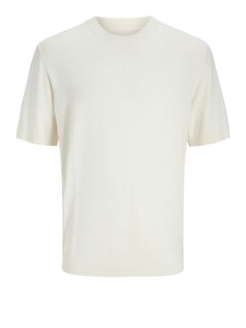 Maglia Jack e Jones Ccwilliam Knit Crew da Uomo - Bianco