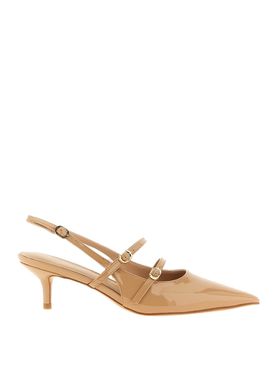 Women's Twin Set Sling Back Decollete - Beige