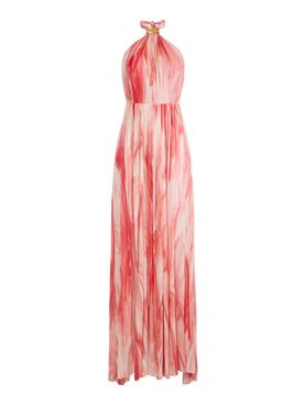 Elisabetta Franchi Longuette-Kleid Rot - Damen