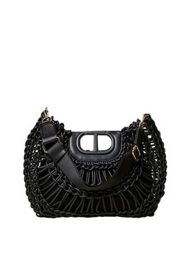 Borsa a Mano Twin Set da Donna - Nero