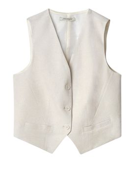 Gilet Hinnominate da Donna - Avorio