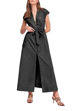 Gaudi Longuette-Kleid Schwarz - Damen