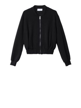 Gaelle Bomber Jacket Black - Women's