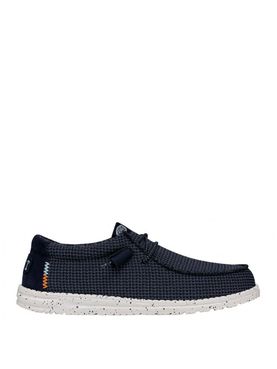 Slip On Hey Dude Wally Sport Mesh da Uomo - Blu