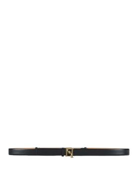 Cintura Donna Alwaystyle4you Arancione Elastica Con Fibbia Quadrata Oro – Taglia S/M