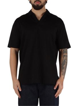 Polo Armani Exchange da Uomo - Nero