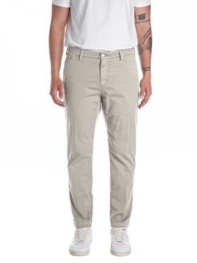 Replay Chino Pants Beige - Men's