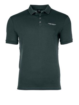 Polo Armani Exchange da Uomo - Nero