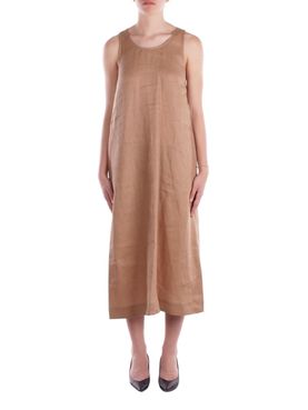 Vestito Longuette Max Mara Douglas da Donna - Beige