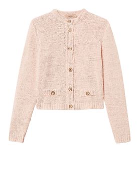 Twin Set Damen Strickjacke - Rosa