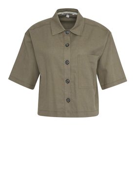 Camicia Casual Barbour Cary da Donna - Verde