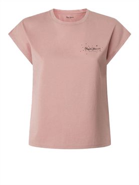 T-shirt Pepe Jeans Lorena da Donna - Rosa