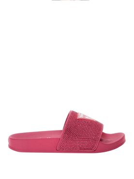 Ciabatte Guess Beach Strass da Donna - Fuxia