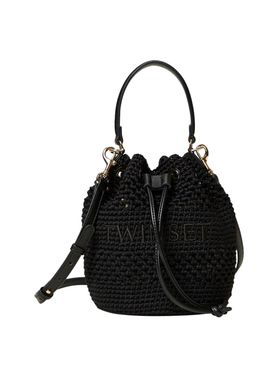 Borsa Secchiello Twin Set da Donna - Nero