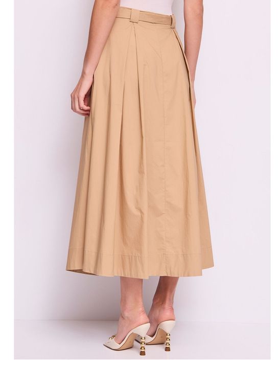 gonna-longuette-gaudi-da-donna-beige